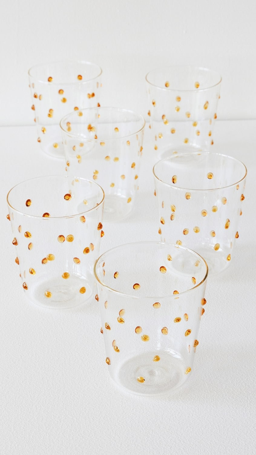 Confetti Borosilicate Glass Tumbler