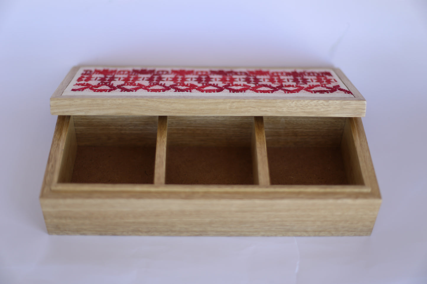 Traditional Wooden Patterned Box