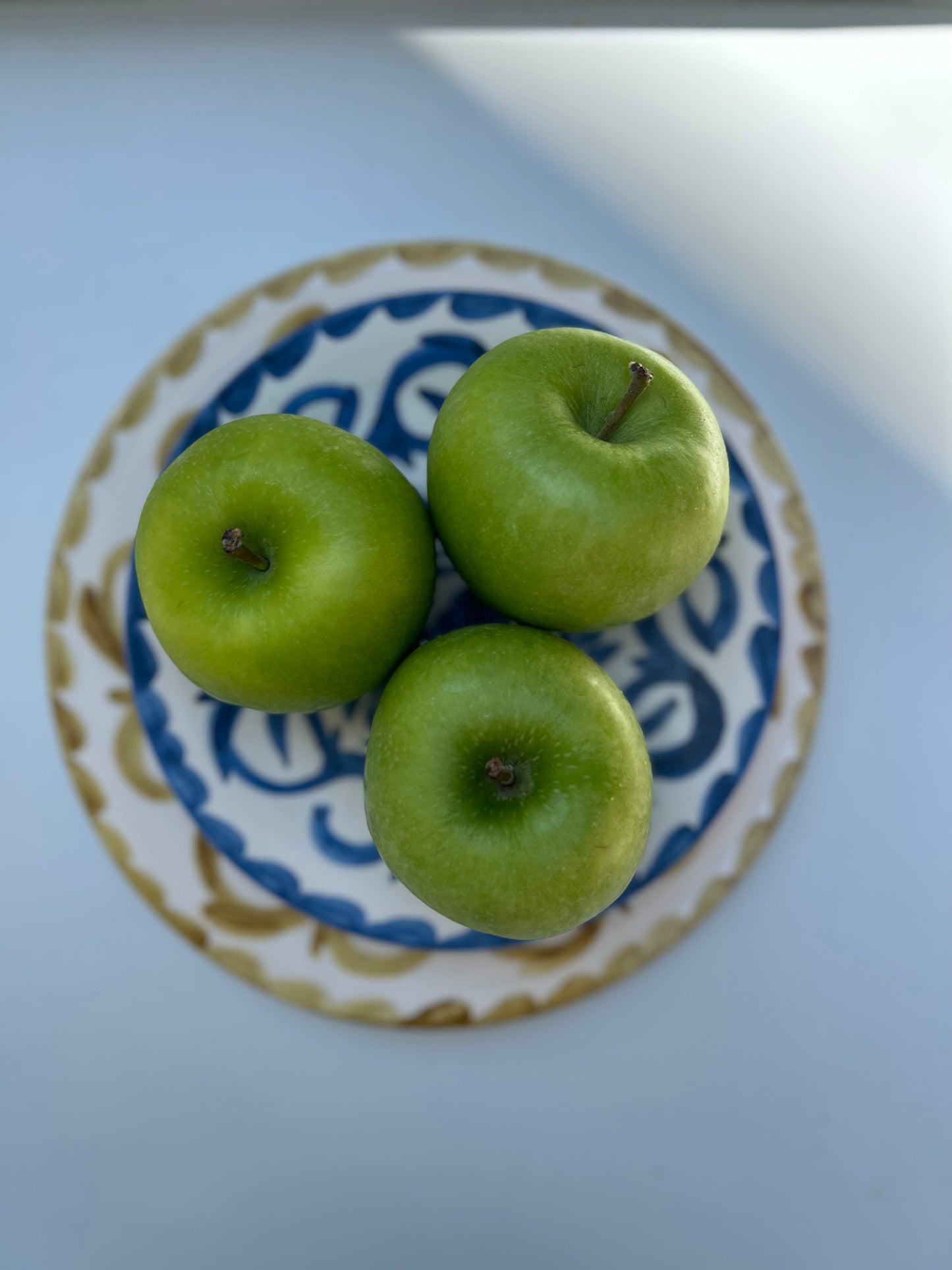 Ionic-Inspired Tableware in Indigo color- Small Plate