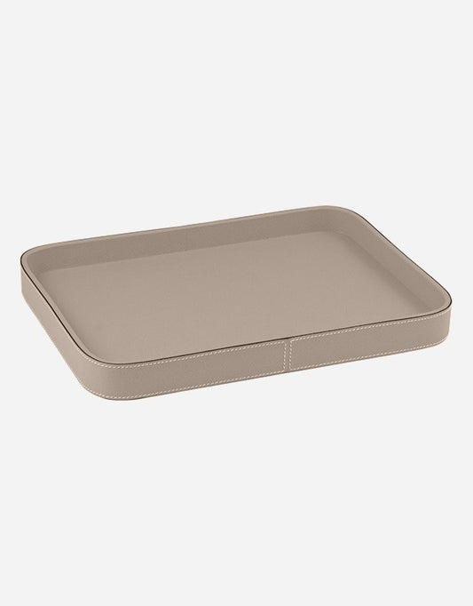 Leather Rectangular  Tray